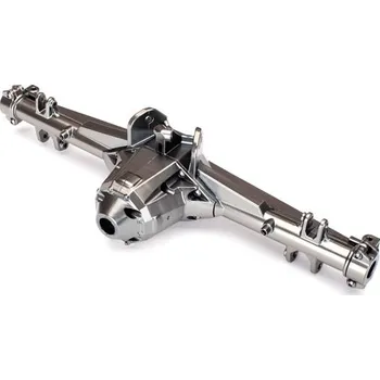 RC vybavení 1:8 Traxxas Desert Racer TQi: Náprava zadní černě chromovaná (2 ks)