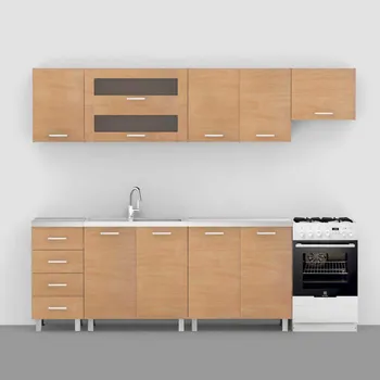 Kuchyňská linka Kuchyňská linka Rea Alfa - Moderní kuchyňská linka