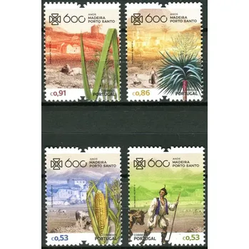 Poštovní známka CTT - Portugal post (2018) MiNr. 386 - 389 ** - Portugalsko Madeira - 600. výročí objevení Madeiry