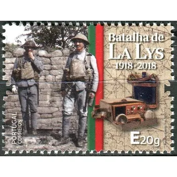 Poštovní známka CTT - Portugal post (2018) MiNr. 4371 ** - Portugalsko - 100. výročí čtvrté bitvy u Ypres
