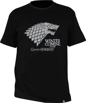 Pánské tričko Magic Box Game of Thrones Winter is Coming M černé