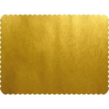 Podložky lepenkové zlaté 30x40 cm, 25 ks