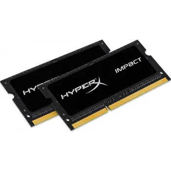 Operační paměť Kingston HyperX Impact 8 GB (2x 4 GB) DDR3 1600 MHz (HX316LS9IBK2/8)