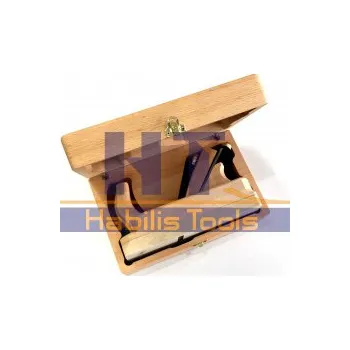 Ruční hoblík Dřevěný ruční hoblík hladík DELUXE (profi nůž) - 48 mm (dřevěná kazeta)