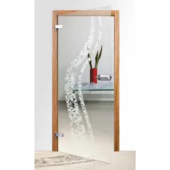 Interiérové dveře Celoskleněné dveře Stylus s dekorem GP21P