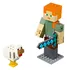 Stavebnice LEGO LEGO Minecraft 21149 Minecraft velká figurka: Alex s kuřetem