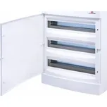 rozvodnice ECT3x18PO 54mod., na omítku, IP40, bílé dveře