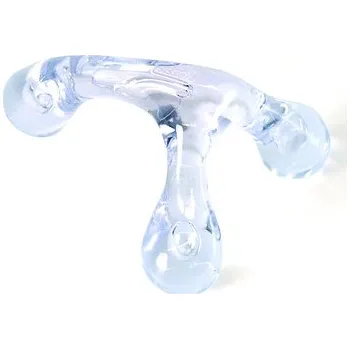 Pěnový válec SISSEL Rehabilitační pomůcka SISSEL® FUNMASSAGER - zábavná masážní trojnožka průhledná 3 barvy