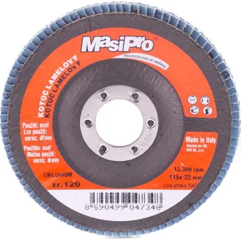 Brusný kotouč Kotouč lamelový 115mm, zr. 120