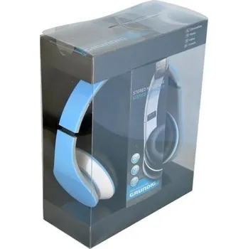 Sluchátka Sluchátka Grundig přes uši skládací modrá