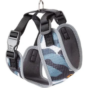 Postroj pro psa Postroj pro psy NIKITA Fashion S šedo-modrý