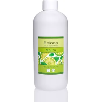 Masážní přípravek Saloos tělový a masážní olej Mojito 500 ml