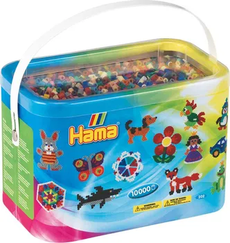 Dětské navlékací korálky Hama H202-67 Midi mix barev Box 10 000 ks