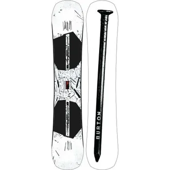 Snowboard Burton Name Dropper bílý 2018/2019 155 cm