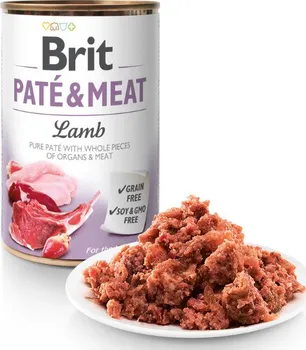 Krmivo pro psa Brit Paté & Meat Lamb