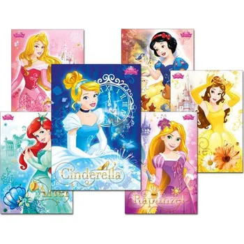 Pohled Disney SR Y020 F Princess UV mix, Disney