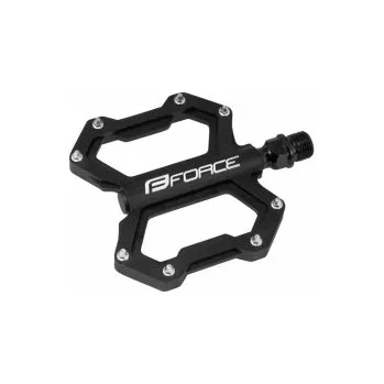 Pedál na kolo Force pedály WHIRL Al 6061 prům. ložiska černá