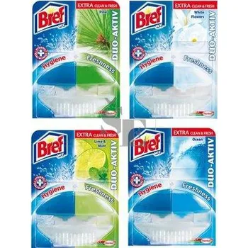 WC čistič BREF WC DUO ACTIV mix druh- závěsný 60ml