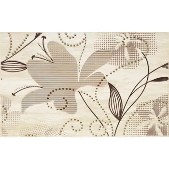 Obklad Doppia beige inserto A - obkládačka inzerto 25x40 béžová 135331