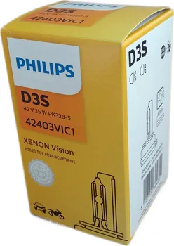 Autožárovka Phillips Xenon Vision 42403VIC1 D3S 42V 35W