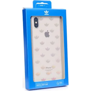 Pouzdro na mobilní telefon Adidas Originals Snap Case pro iPhone XS Max transparentní