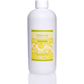 Masážní přípravek Saloos Celulinie tělový a masážní olej 500 ml