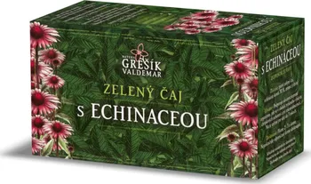 Čaj Grešík Zelený čaj s echinaceou 20 x 1,5 g