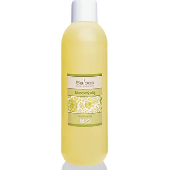 Masážní přípravek Saloos mandlový olej lisovaný za studena 1000 ml