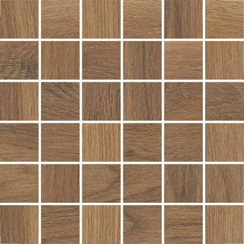 Acero ochra mat - dlaždice mozaika 29,7x29,7 hnědá 152237