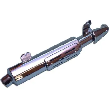 Koncovka výfuku Marving Výfuk MARVING AMACAL AFRICA TWIN homologovaný O114 chrom