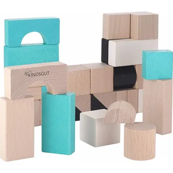 Dřevěná hračka Kindsgut Dřevěné kostky
