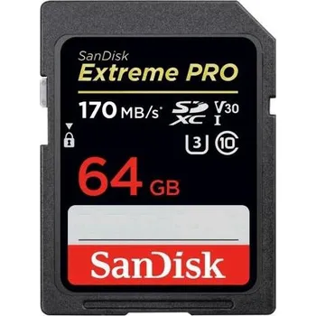 Paměťová karta SanDisk Extreme Pro SDXC 64 GB UHS-I (SDSDXXY-064G-GN4IN)