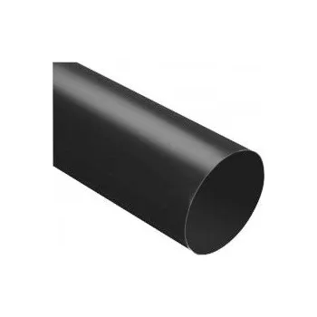 Střecha Okapový svod ŠEDÝ RAL 7016 100 mm cena za 1 bm Délka 1 metr