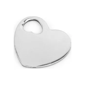 Přívěsek Šperky4U Ocelový přívěšek srdíčko - DR1267