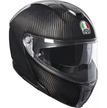 AGV Sportmodular Glossy Carbon Helma na motorku AGV Sportmodular Glossy Carbon