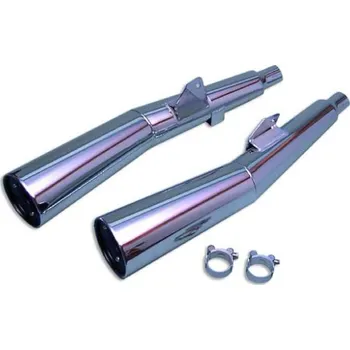 Koncovka výfuku Marving Výfuk MARVING MASTER XJ 400/550 homologovaný - pár - chrom