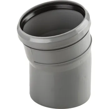 Vodovodní potrubí HTB koleno DN 40/15 st. šedé 111100