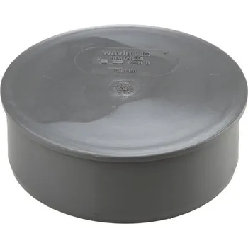 Vodovodní potrubí HTM zátka DN 50 šedé 112620