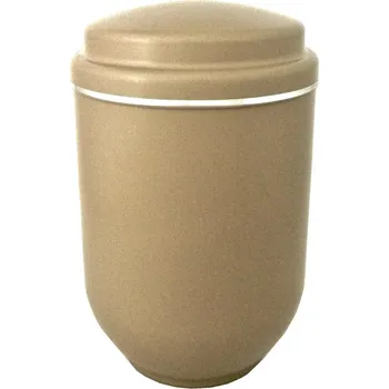 Smuteční dekorace Nejlevnější urna, pozink capuccino