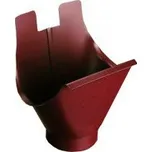 EVROmat Kotlík svodu ČERVENÝ RAL 3009 250/80 mm