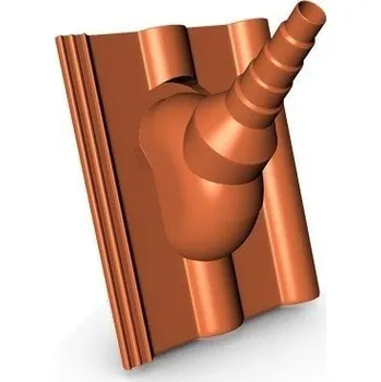 betonová krytina Betonpres Taška plastová anténní Betonpres OPTIMAL Barva Hnědá