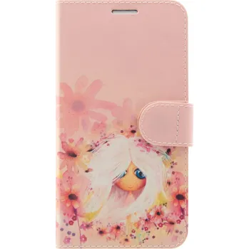 Pouzdro na mobilní telefon Fixed Fit s Dušinkami pro Galaxy J3 Jasmínka 