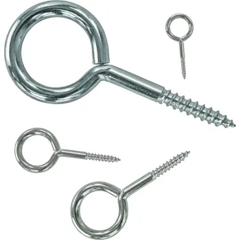 Vrut Oko s vrutem, očko kovové, do dřeva