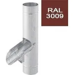 EVROmat Odvaděč vody ČERVENÝ RAL 3009 120 mm