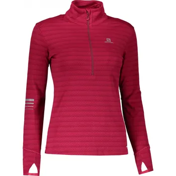 Dámská mikina Salomon Lightning HZ Mid W Cerise/Beet Red