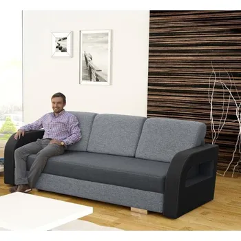 Sedací souprava Falco Laura tmavě šedá