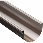 Plastový okapový žlab HNĚDÝ Gutta Aqua 75 cena za 1 bm