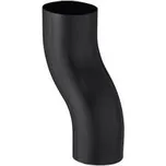 EVROmat Svodové koleno soklové ČERNÉ RAL 9005 120 mm