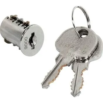 Nábytkové kování Univerzální plátková vložka s možností použití hlavního klíče -vložka č.zamykání SH0002