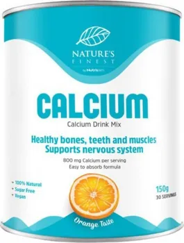 Nutrisslim Nature's Finest Calcium 150g (Vápník) - pomeranč